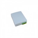 Caja de superficie de fibra óptica con 2 adaptadores SC/APC Simplex