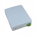 Caja de superficie de fibra óptica con 1 adaptador SC/APC Simplex