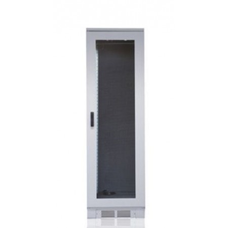 Armario rack 19 acustico (insonorizado), 42U 600 x 1200 negro, 4x ventiladores de bajo ruido