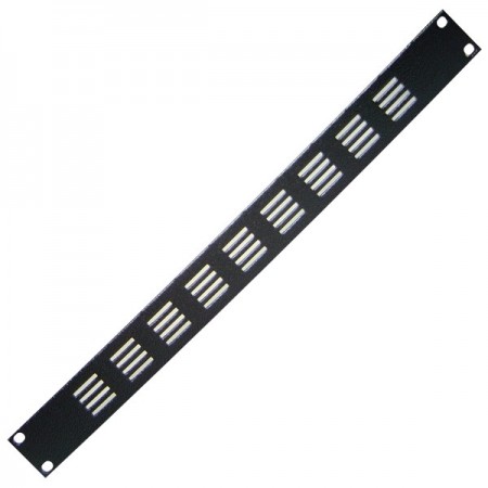 Tapa caratula rack 19 aireacion 1U