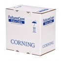 Bobina Corning RJ45 Cat6A F/FTP 250 m Azul