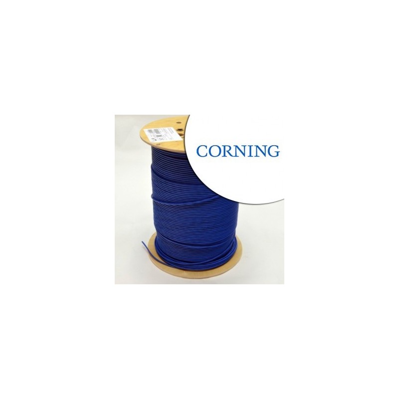 Bobina Corning RJ45 Cat6A F/FTP 1000 m Azul