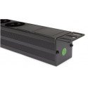 Regleta rack 8 x schuko con interruptor