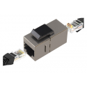 Adaptador doble hembra RJ45 Cat 6 FTP tipo Keystone Lapara Networking