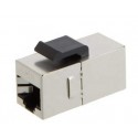 Adaptador doble hembra RJ45 Cat 6 FTP tipo Keystone Lapara Networking