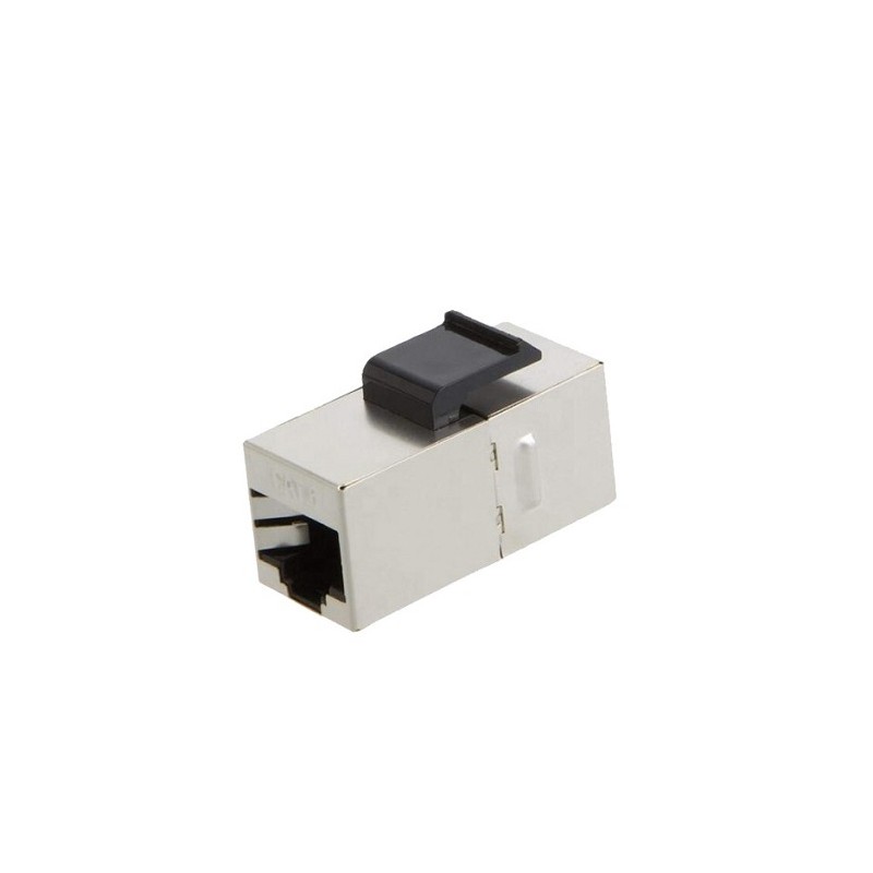 Adaptador doble hembra RJ45 Cat 6 FTP tipo Keystone Lapara Networking