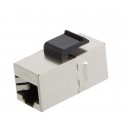 Adaptador doble hembra RJ45 Cat 6 FTP tipo Keystone Lapara Networking