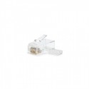 Conector macho RJ45 Cat 6 UTP con guía Lapara Networking 10 unds