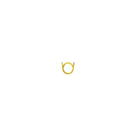 Latiguillo RJ45 Cat6 UTP 1m amarillo