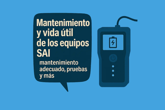 Mantenimiento y vida útil de los equipos SAI: mejores prácticas y casos reales para su efectividad