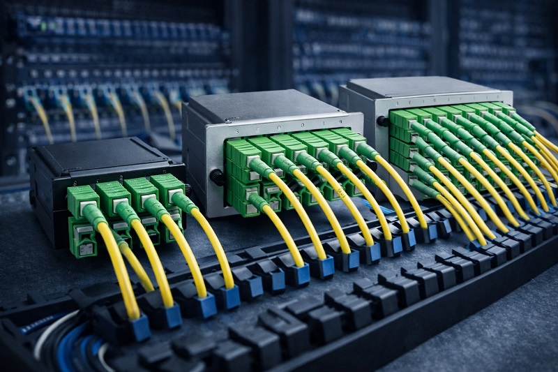 Splitter fibra óptica