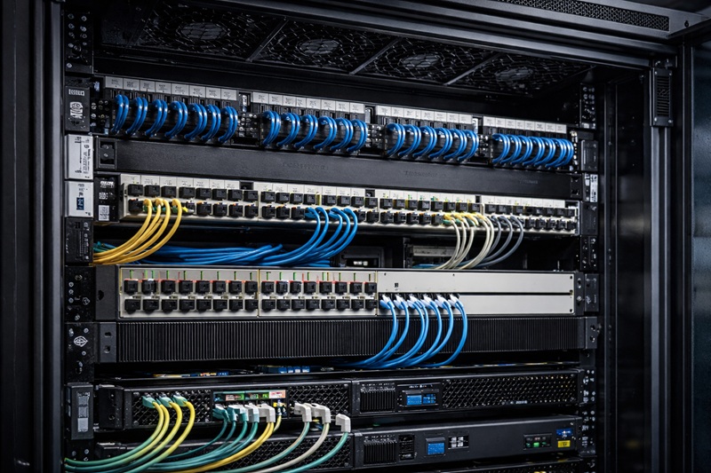 Interior armario rack 19