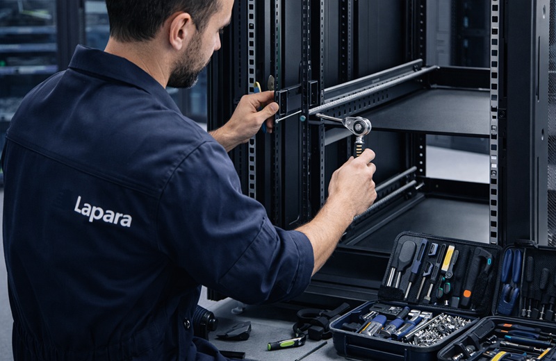 Armario rack 19 pulgadas;